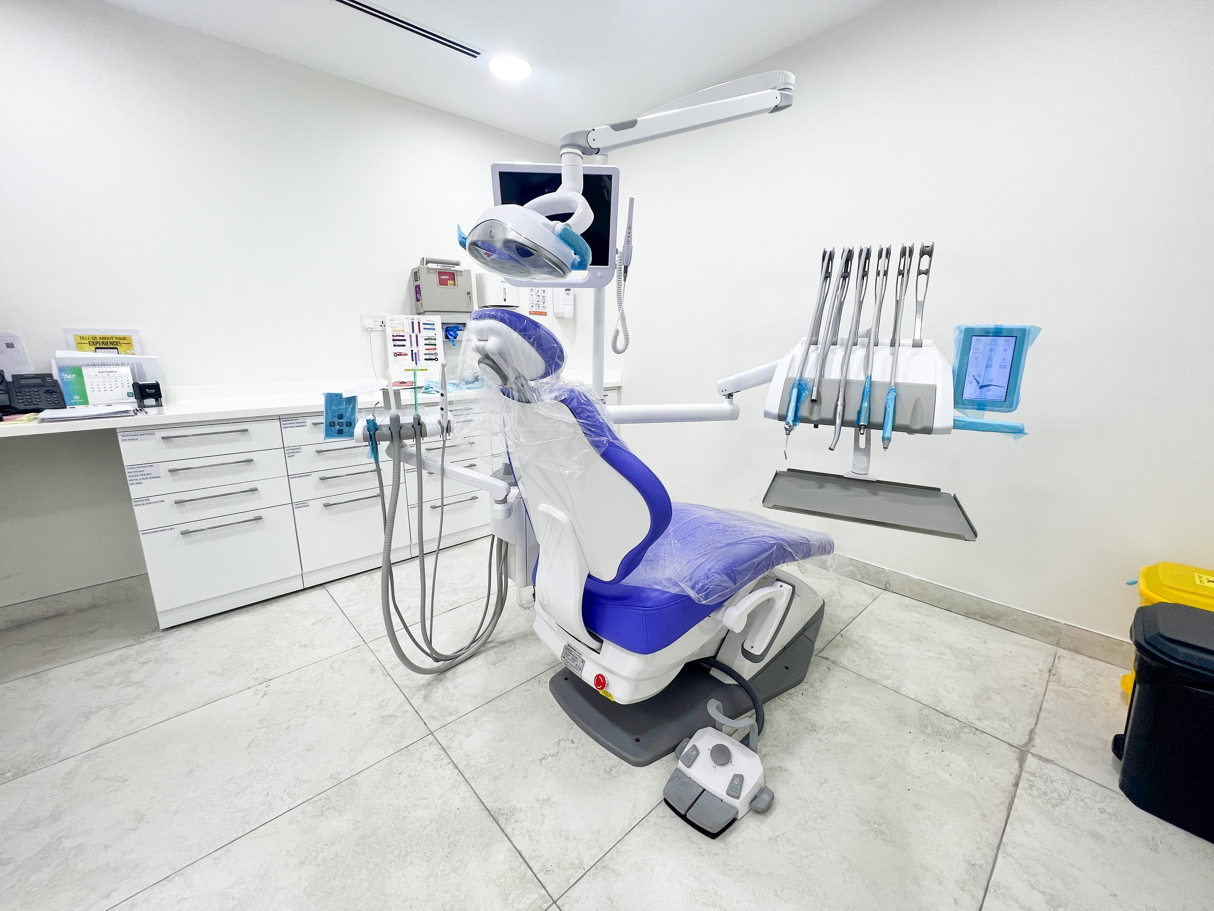 Vega Medical Center treatment room equipment
